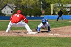 Baseball vs WPI  Wheaton College baseball vs Worcester Polytechnic Institute. - (Photo by Keith Nordstrom) : Wheaton, baseball